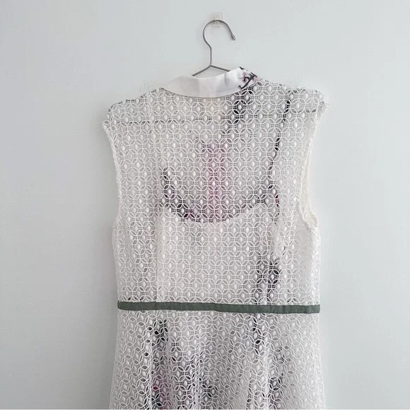 Anthropologie X Tracy Reece 2- Piece Cherry Blossom Midi Shirtdress - Picture 10 of 14